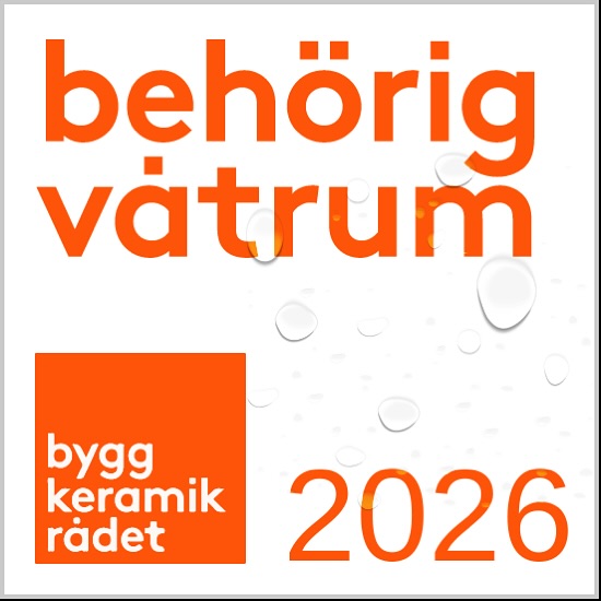 Behörighet våtrum enligt byggkeramikrådet
